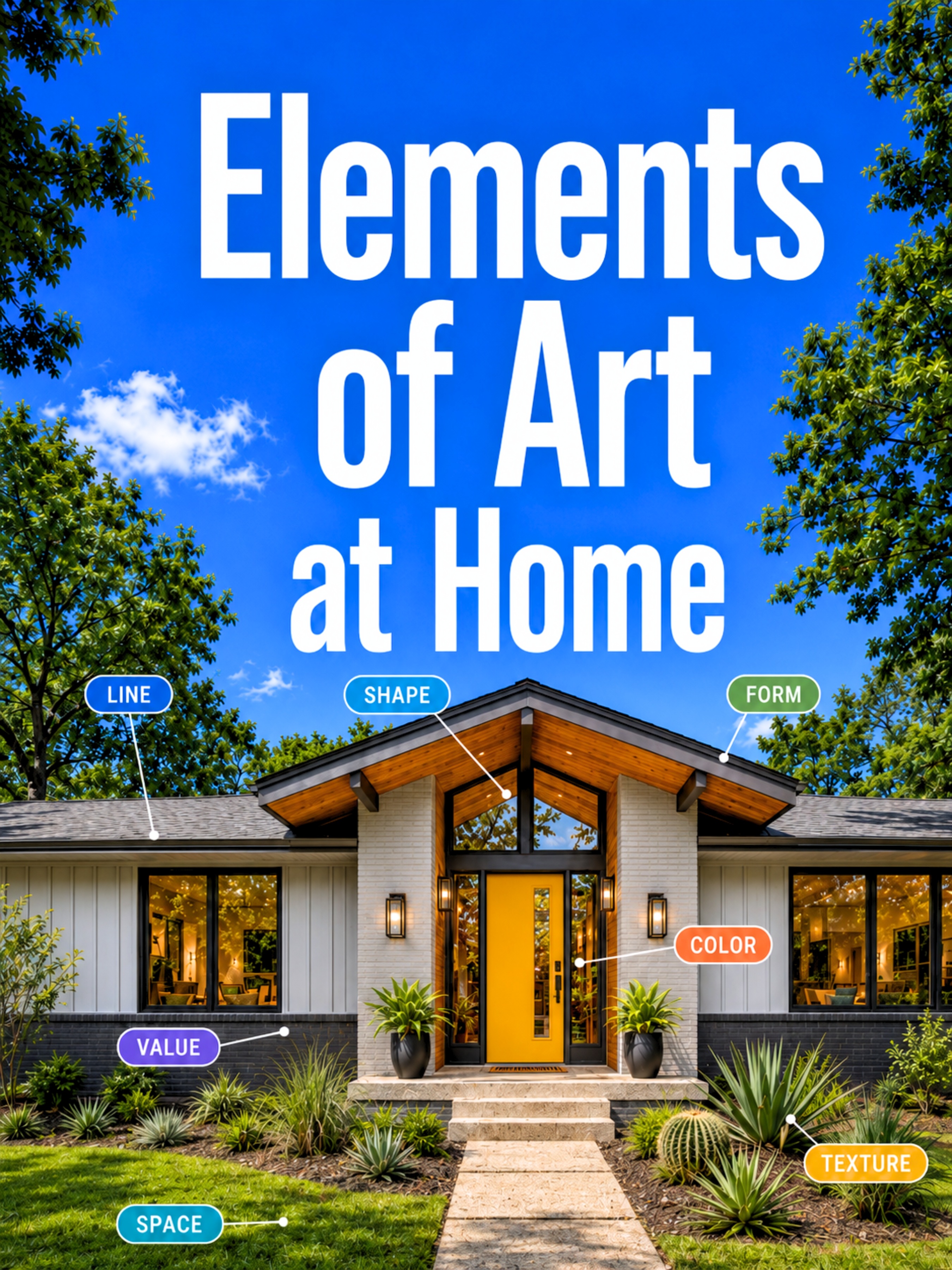 Elements of art at home by Scotti Mac