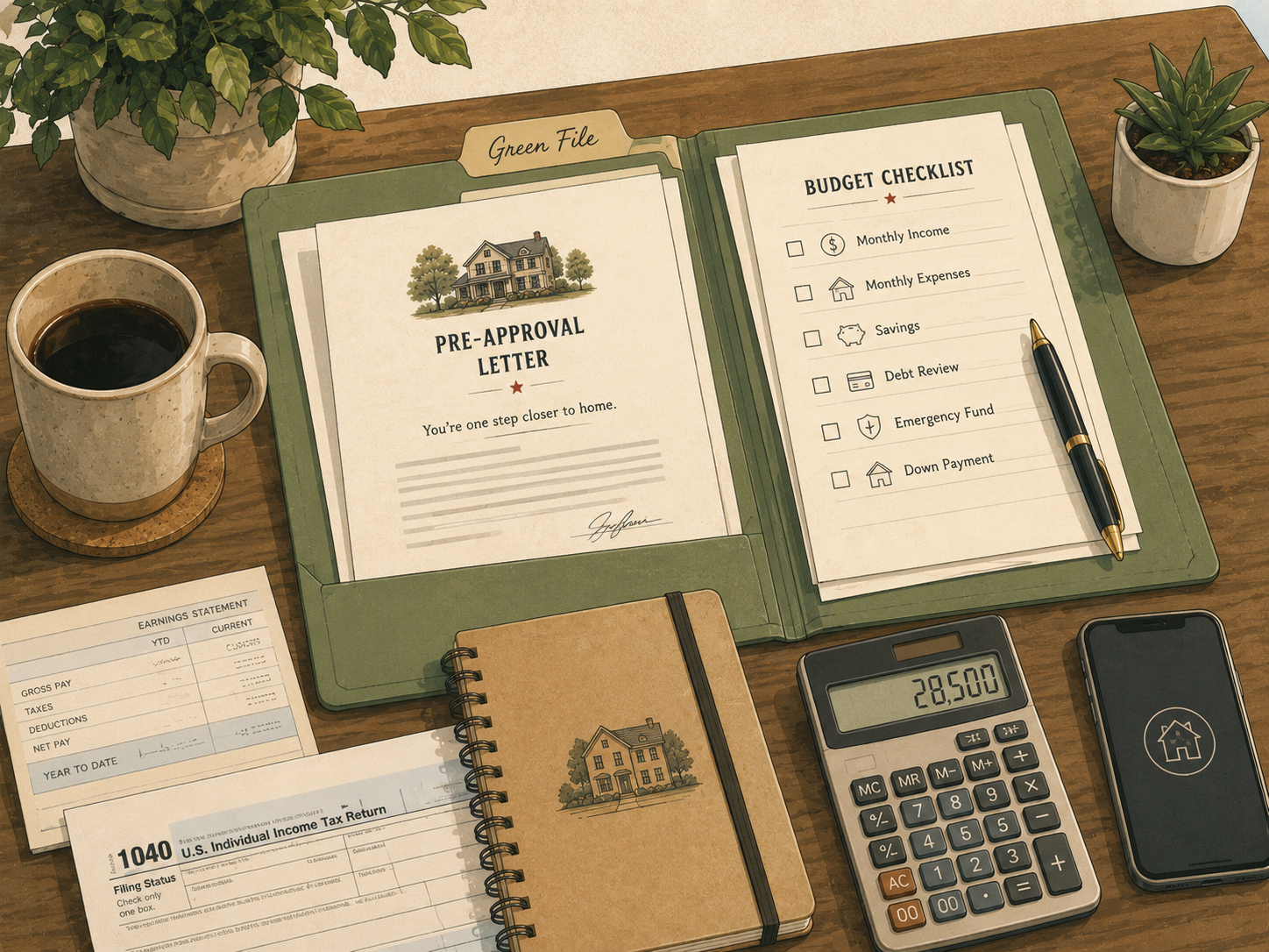 Financial documents and planning