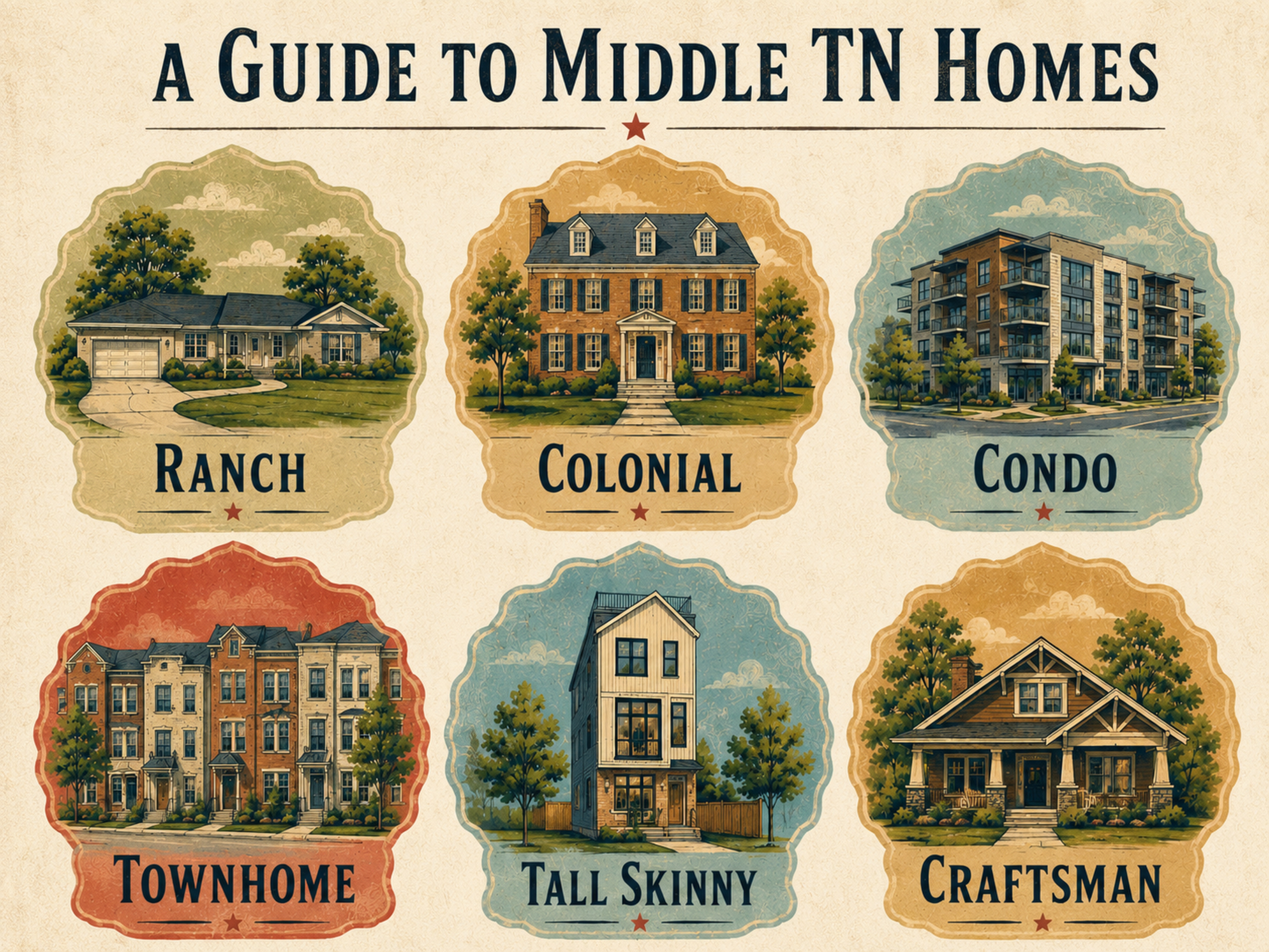 Middle Tennessee home types